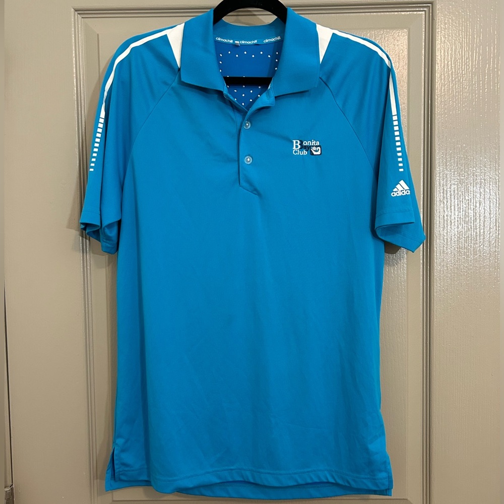 Adidas Men’s Climacool Golf Polo from Bonita Bay Club Golf Pro Shop Size Medium